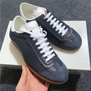 Maison Martin Margiela Navy and White Sneakers